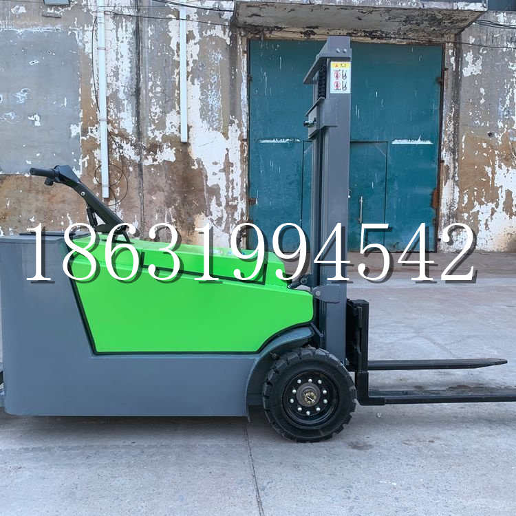 东明县小型电动叉车1吨2吨步行站驾式电瓶堆高充电装卸车液压升降车铲车